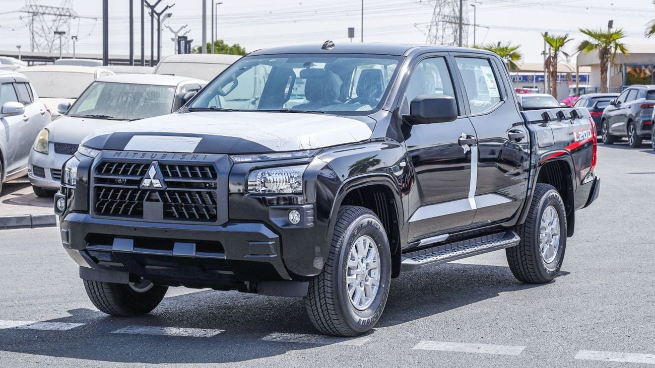 ميتسوبيشي L200 GLX جديد تمامًا – محرك بنزين سعة 2.4 لتر، دفع رباعي، ناقل حركة يدوي – D25 – 2027 – للتصدير فقط