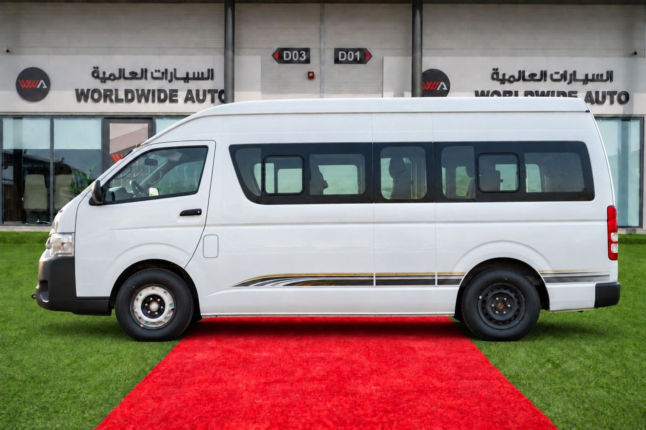 تويوتا هاياس STD 2.7 PETROL V4 REAR WHEEL DRIVE 5 DOOR 13 SEATERS