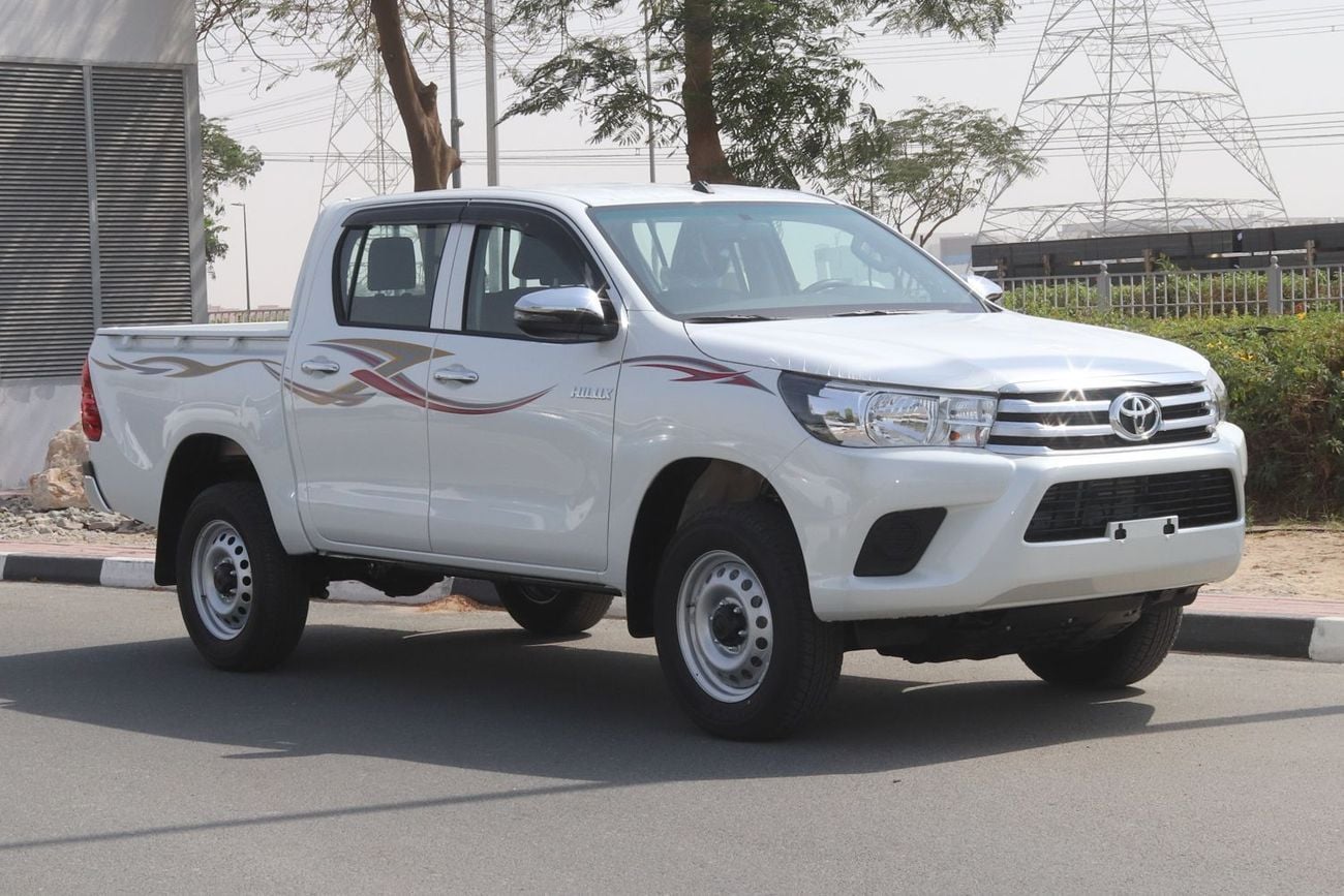 Toyota Hilux DC . 2.4L . 6-Speed Manual . Diesel . 4WD . 5 Seats . 4 Doors 2026 Model Toyota Hilux DC, 2.4L Diesel 4WD 6M/T