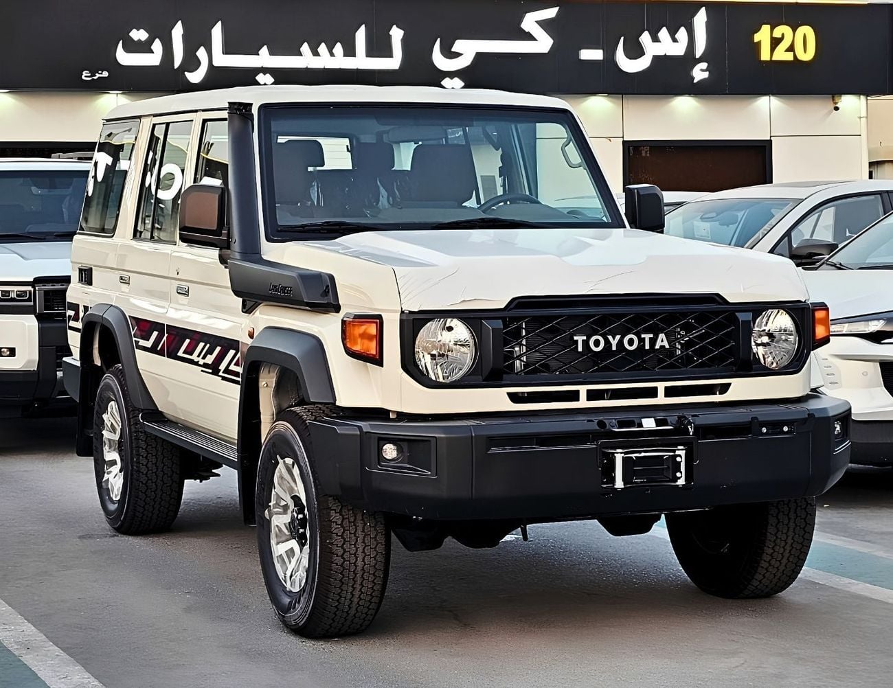 تويوتا لاند كروزر 70 LC76 تويوتا لاندكروزر LC76 هاردتوب LX 5 أبواب || محرك ديزل 2.8 لتر V4 ناقل حركة يدوي دفع رباعي | ثلاجة /