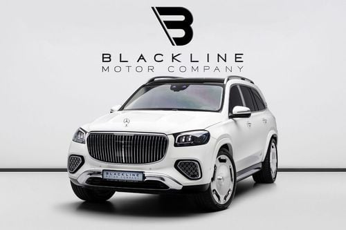 Mercedes Maybach GLS600 Maybach GLS600 BUY NOW, PAY 2027 | THE BLACKLINE STANDARD | 2029 Mercedes Warranty + Service Contract, Low KMs, GCC