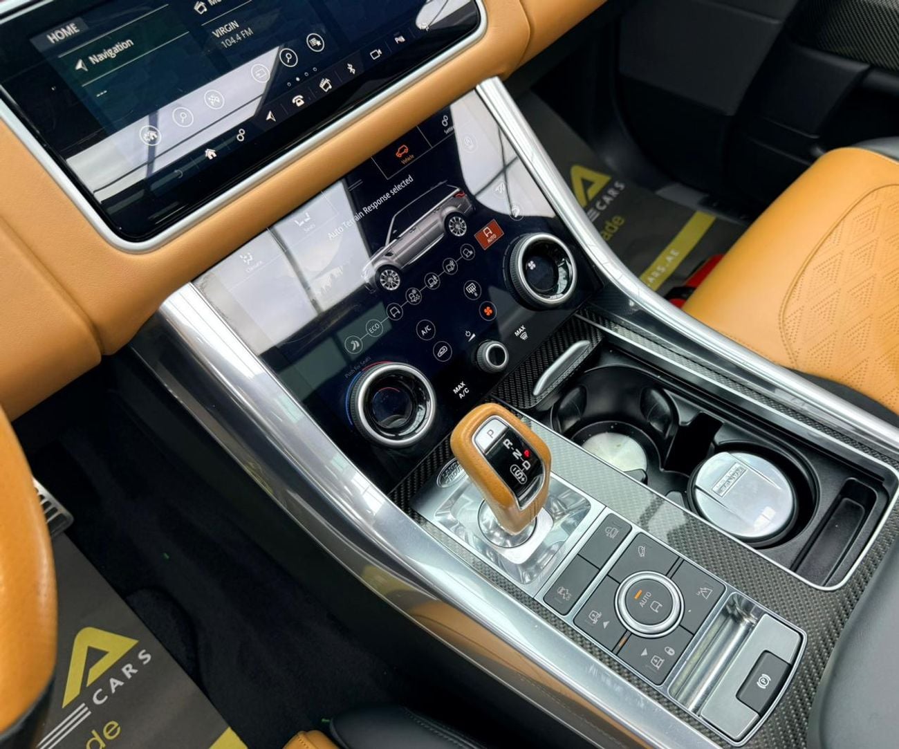 Land Rover Range Rover Sport SVR 2018 Range Rover Sport SVR, Land Rover Full Service History, GCC Specs