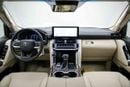 تويوتا لاند كروزر GXR LC300 3.5L - White Pearl Inside Beige | Export Only