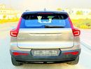 فولفو XC 40 R DESIGN موديل 2022، مواصفات خليجية | عقد صيانة مجاني! تمويل بنكي بدون دفعة أولى (0%)!