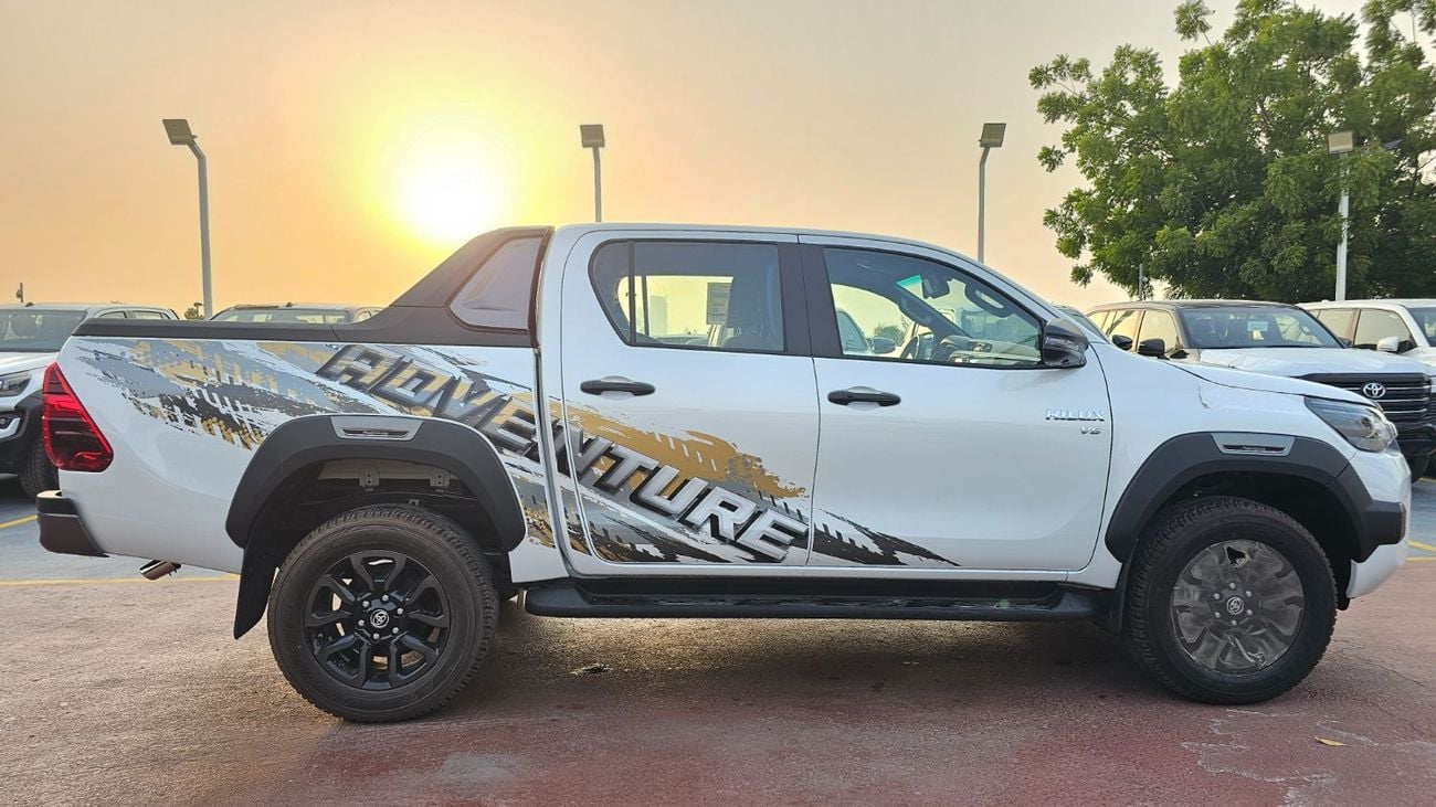 Toyota Hilux ADVENTURE YM2026 Pearl Artic White -Compressor-Rear View Digital Mirror-Navigation-360 Camera