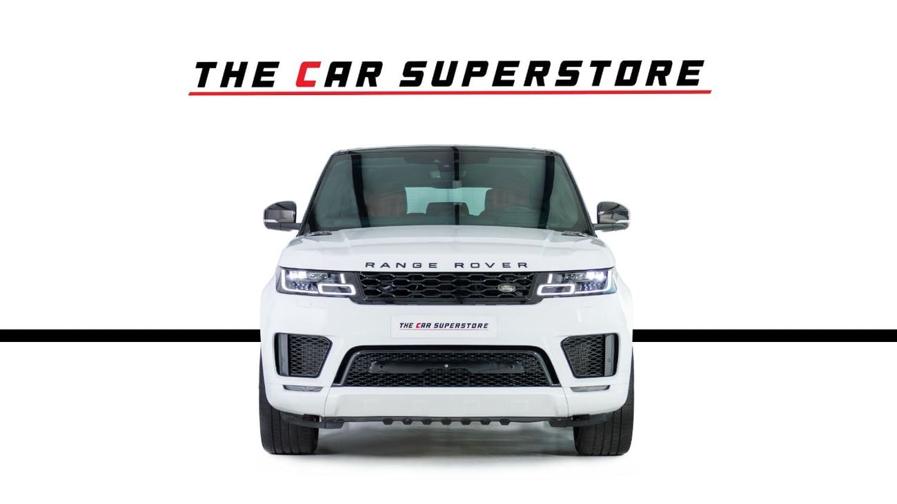 Land Rover Range Rover Sport GCC-Low Mileage-High Gloss Black Rims-Rear Seat Entertainment