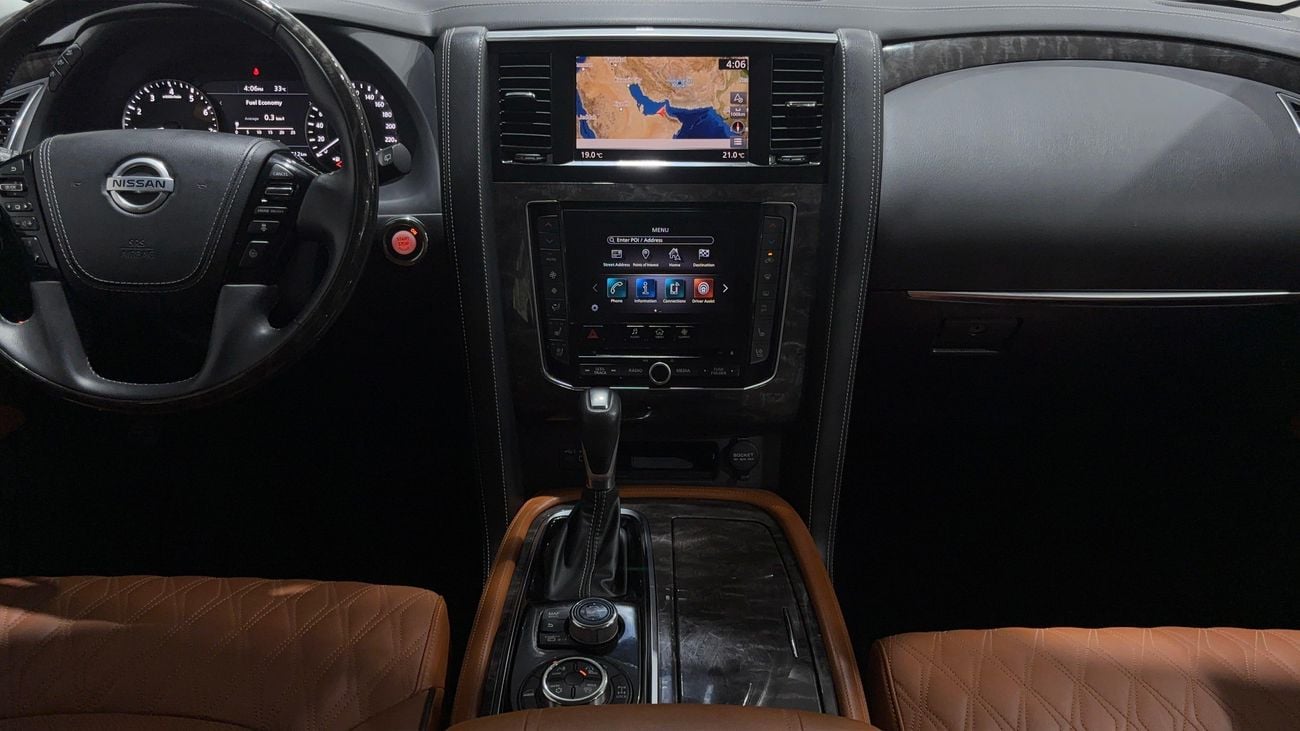 Nissan Patrol LE PLATINUM CITY 2021 | AED 2349/Month | 0 DP | 30 Day Return | Warranty | Service History