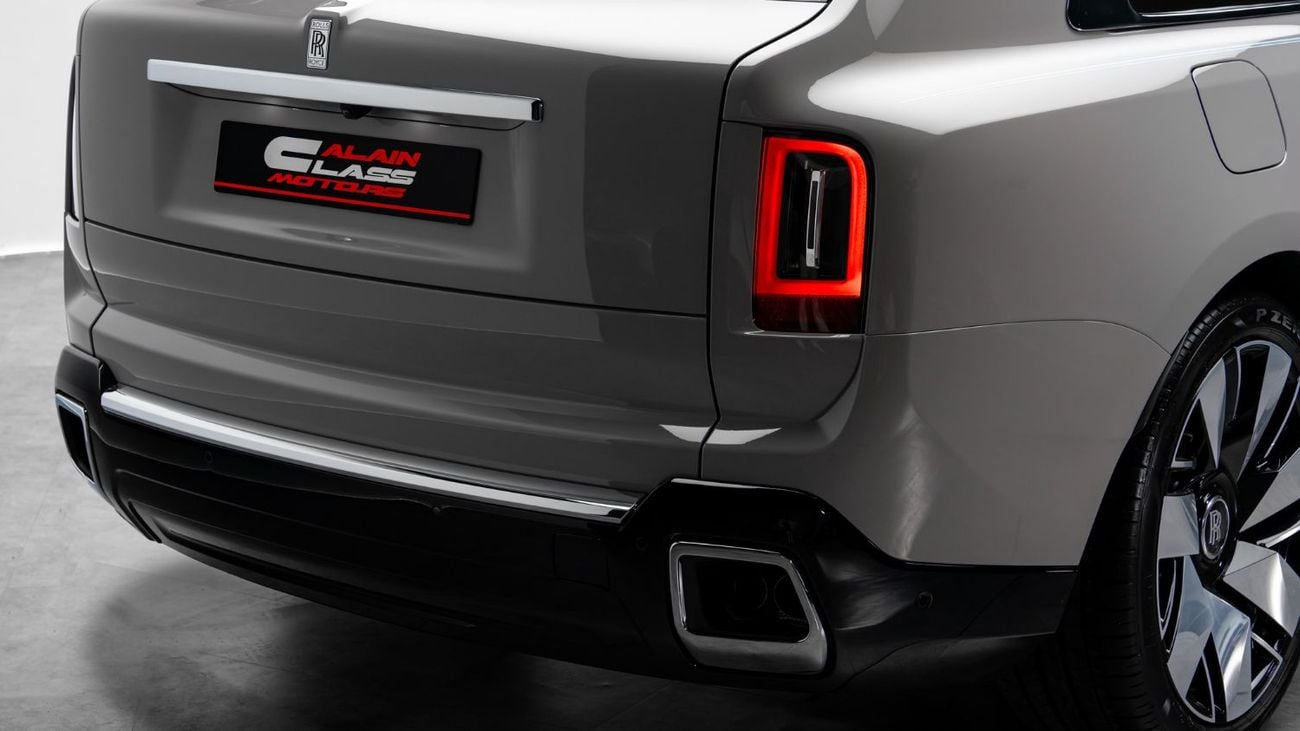 Rolls Royce Cullinan - 2027 - GCC - Under Warranty and Service Contract