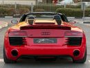 Audi R8 Spyder FSI Audi R8 Spyder 2016 GCC Specs V8 Convertible in Perfect Conditions