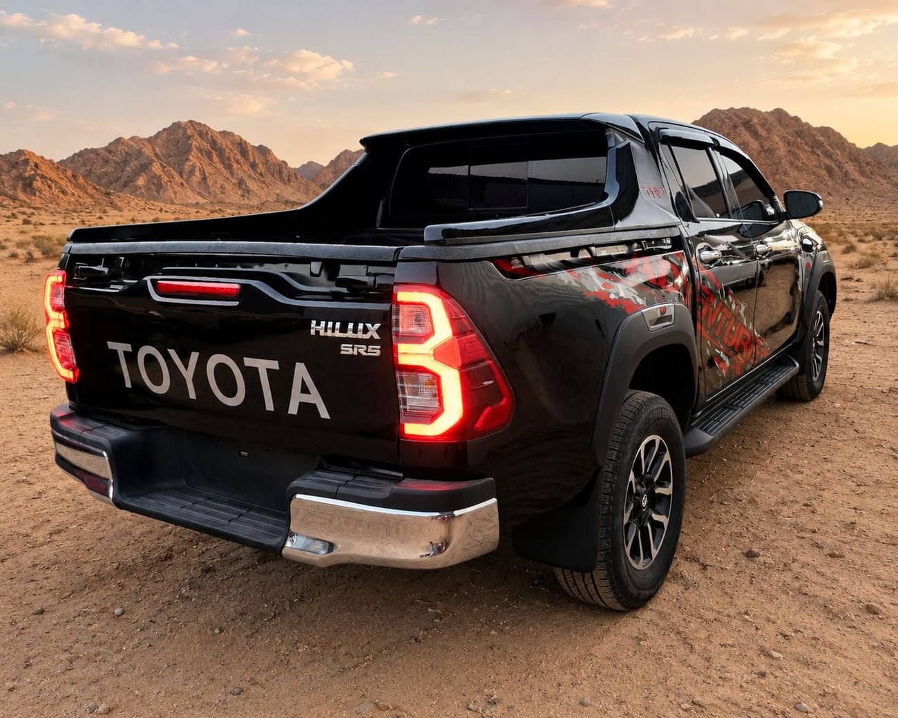 Toyota Hilux 2016model upgrade 2024Model adventure 2.7L petrol Engine Colour Black Transmission Automatic Interio