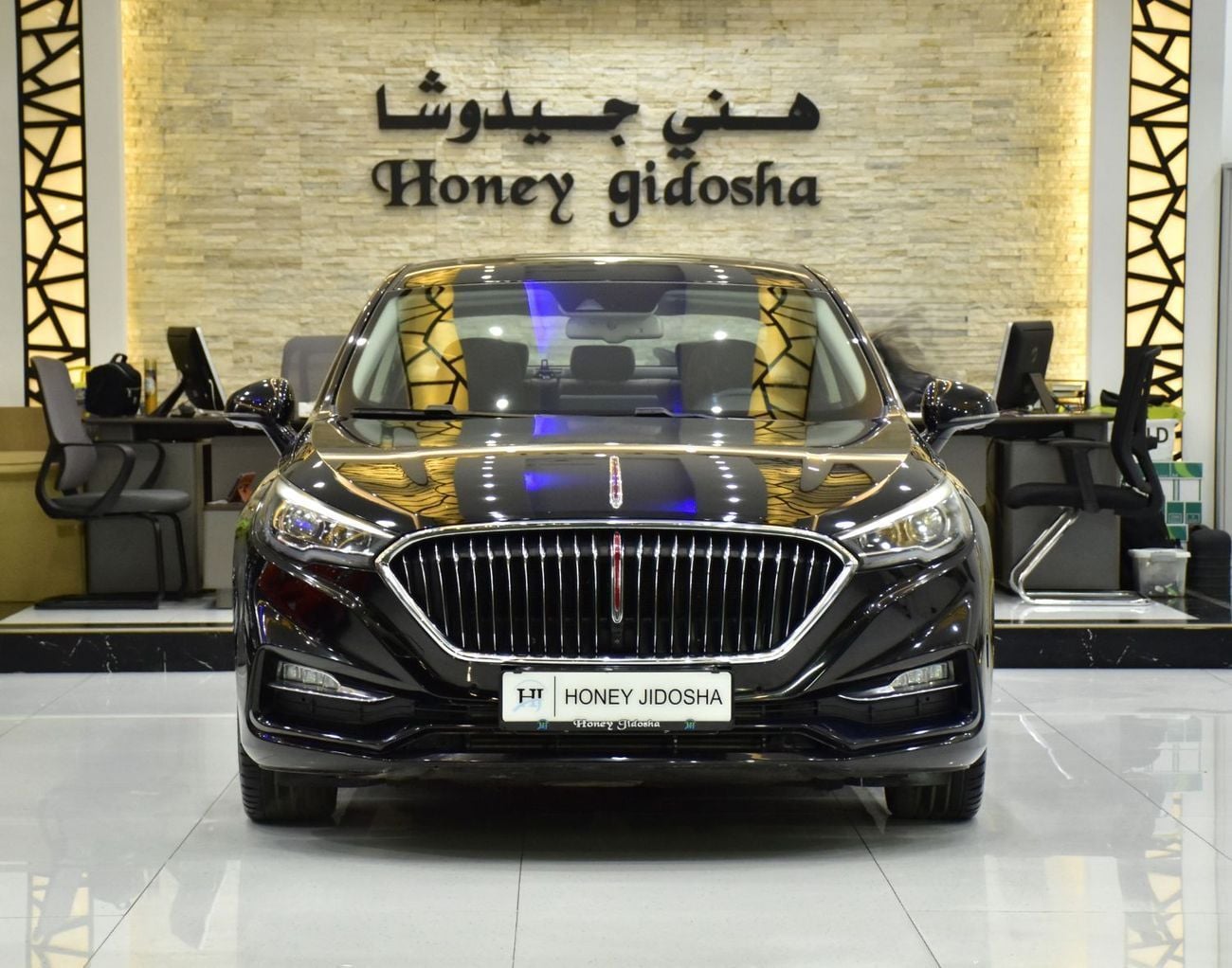 هونغشي H5 FLAGSHIP EXCELLENT DEAL for our Hongqi H5 (2022 Model) in Black Color GCC Specs
