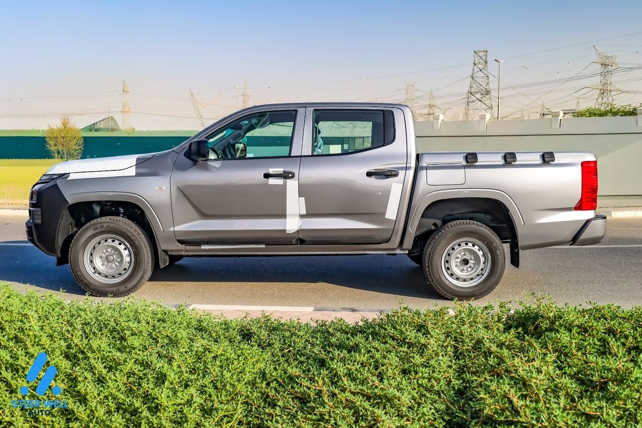 ميتسوبيشي L200 GL 2027 | محرك ديزل سعة 2.4 لتر | كابينة مزدوجة، دفع رباعي | ناقل حركة يدوي 5 سرعات، فئة متوسطة | أفضل