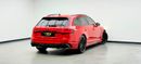 Audi RS4 Warranty + Service Pack, Full Service History, Fully Loaded, GCC