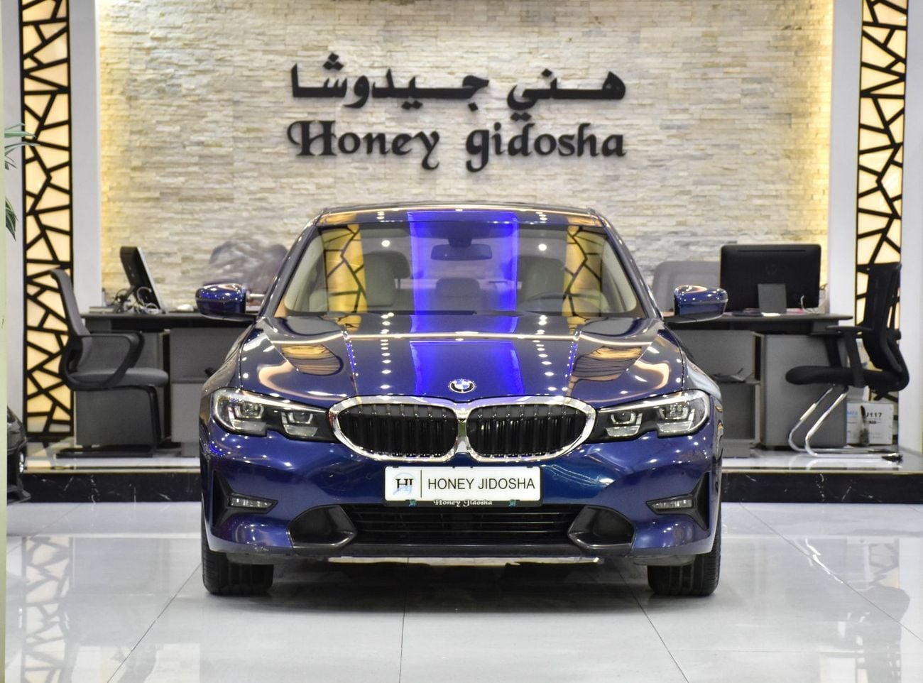 بي أم دبليو 320 SPORT LINE EXCELLENT DEAL for our BMW 320i ( 2020 Model ) in Blue Color European Specs