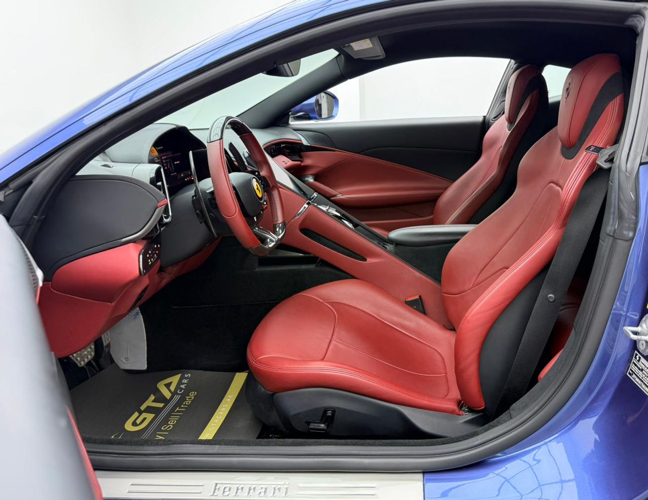 Ferrari Roma STANDARD 2021 Ferrari Roma, Ferrari Warranty+Service Contract+Full Service History, GCC Specs.