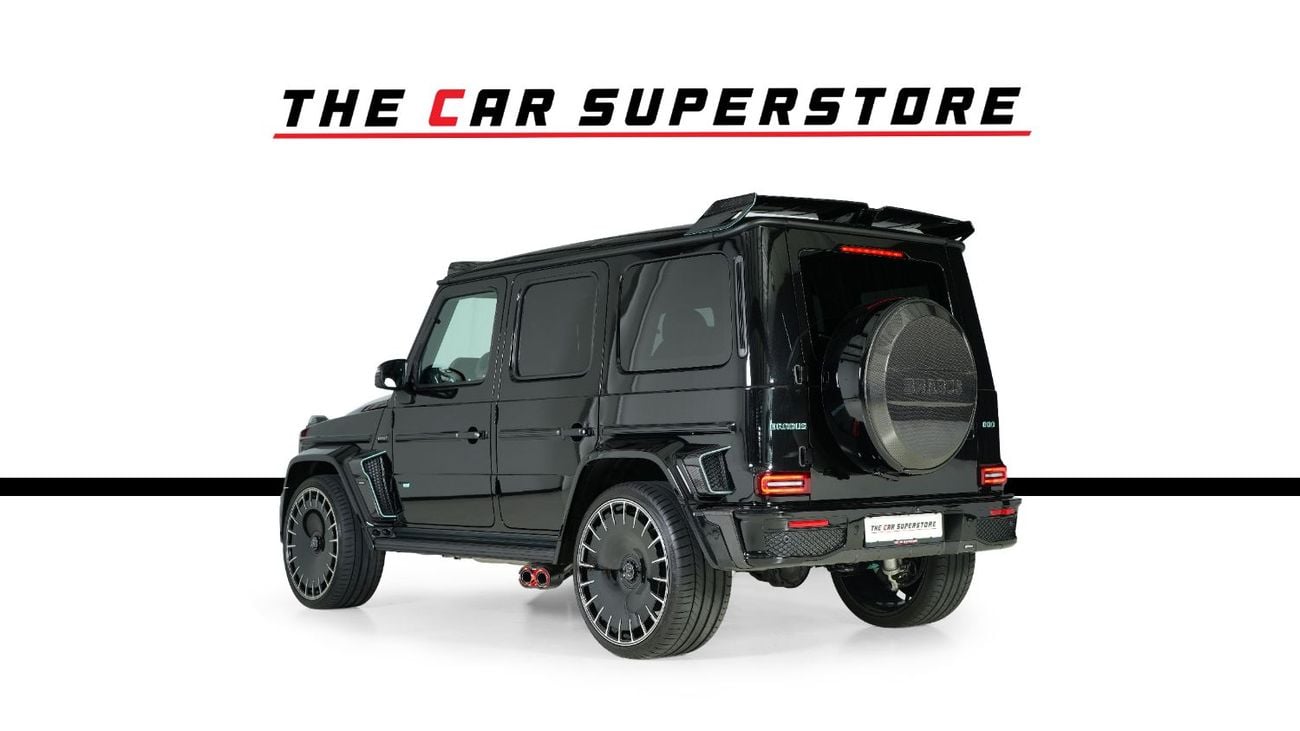 برابوس 800 - مرسيدس-AMG G 63 Brand New-BRABUS Authentication Certificate-Full Carbon Fiber Package