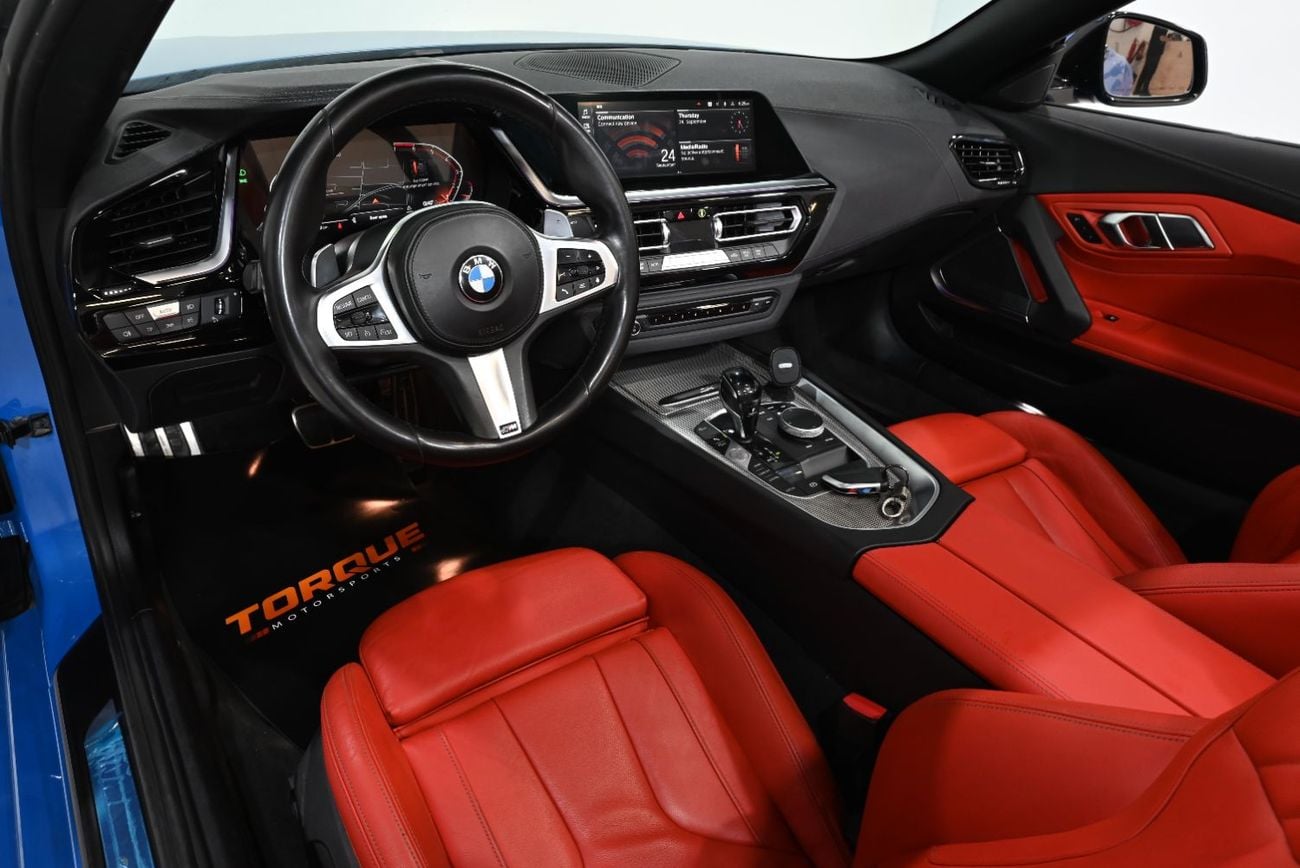 BMW Z4 sDrive 20i M SPORT 2021 BMW Z4 sDrive20i M-sport, 4/2027 Royal Swiss Warranty and Service Pack, GCC