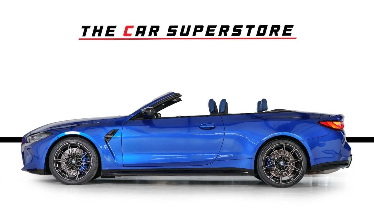 BMW M4 COMPETITION 3.0L X-Drive Convertible-Special Color-Shadow Line Exterior Look