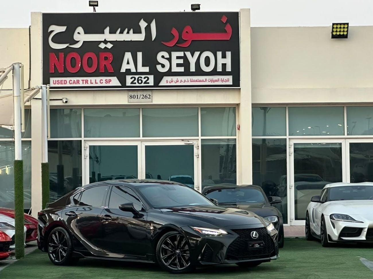 لكزس IS 350 F SPORT لكزس IS 350 F سبورت، خليجية، كاملة المواصفات، بحالة ممتازة