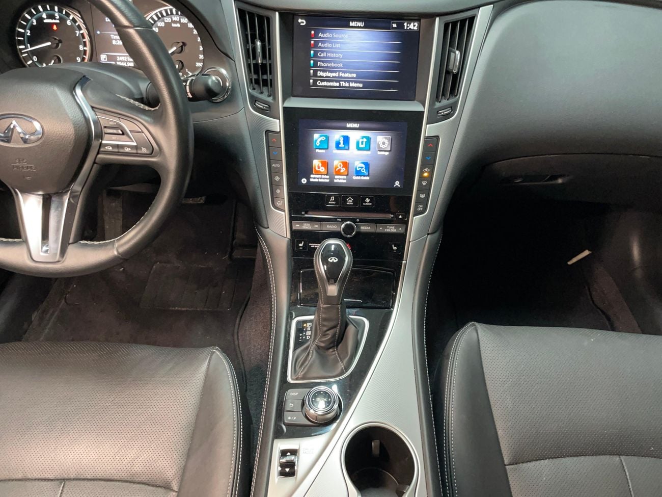 Infiniti Q50 LUXE 2024 | AED 1243/Month | 0 DP | 30 Day Return | Warranty