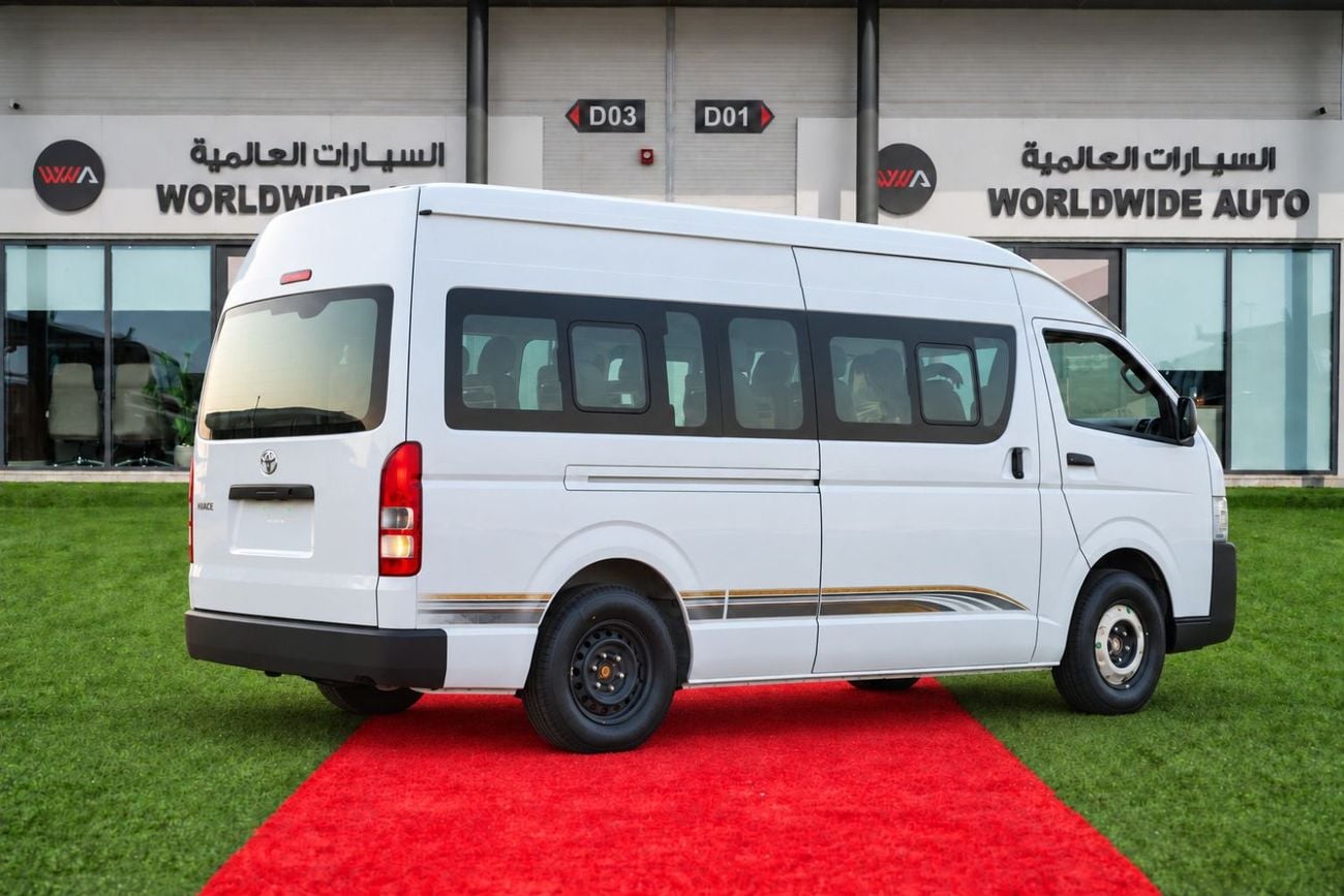 تويوتا هاياس STD 2.7 PETROL V4 REAR WHEEL DRIVE 5 DOOR 13 SEATERS