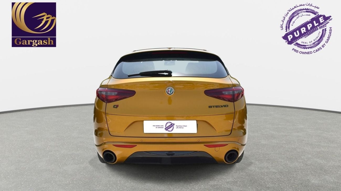 ألفا روميو ستيلفيو VELOCE | عطلة نهاية أسبوع ألفا | ١٨-٢١ سبتمبر | ضمان وخدمة جارجاش | تأمين مجاني | تمويل ابتداءً من ٠.٩٩٪