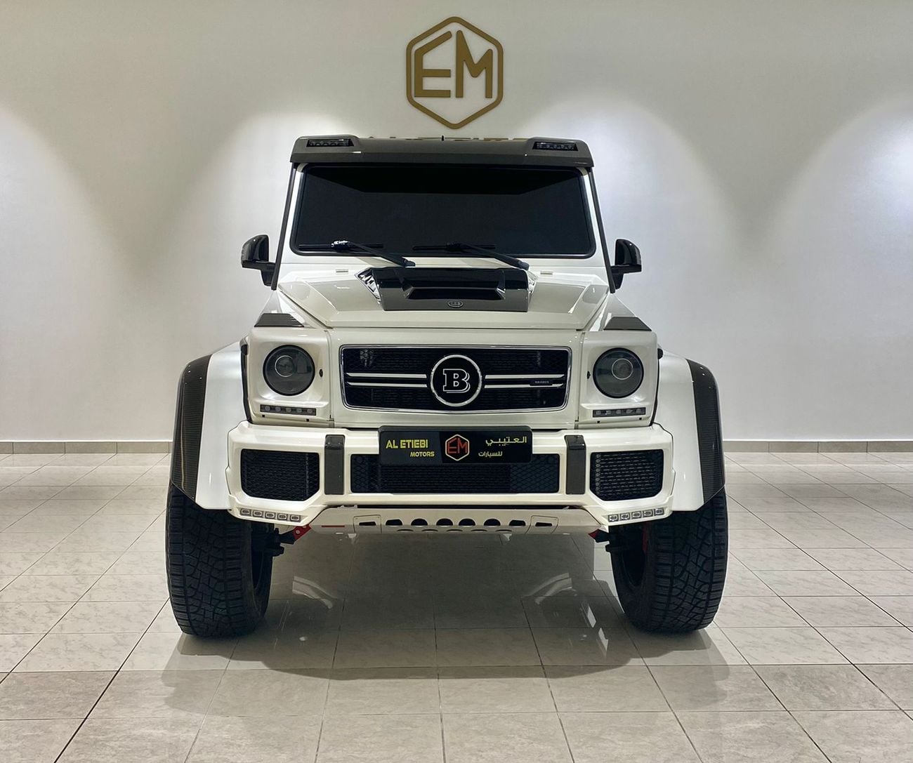 مرسيدس بنز G 63 AMG 4X4² GCC Spec - Full Option - Original Brabus