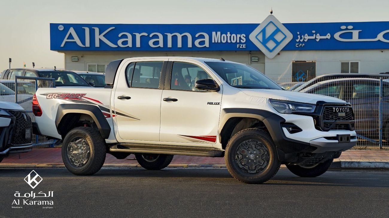 Toyota Hilux GR SPORT - 2.8L - GCC Specs with 360 Camera - Alloy Wheels - Wide Body