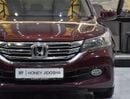هوندا أكورد EX عرض ممتاز على سيارة هوندا أكورد i-Vtec (موديل 2016) باللون العنابي بمواصفات خليجية