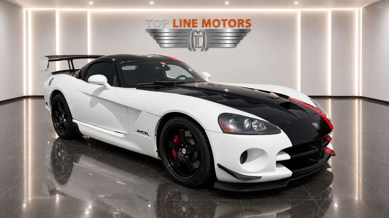 Dodge Viper STR10 ACR ACR V10 FULL SERVICE HISTORY with AL-FUTTAIM DEALER
