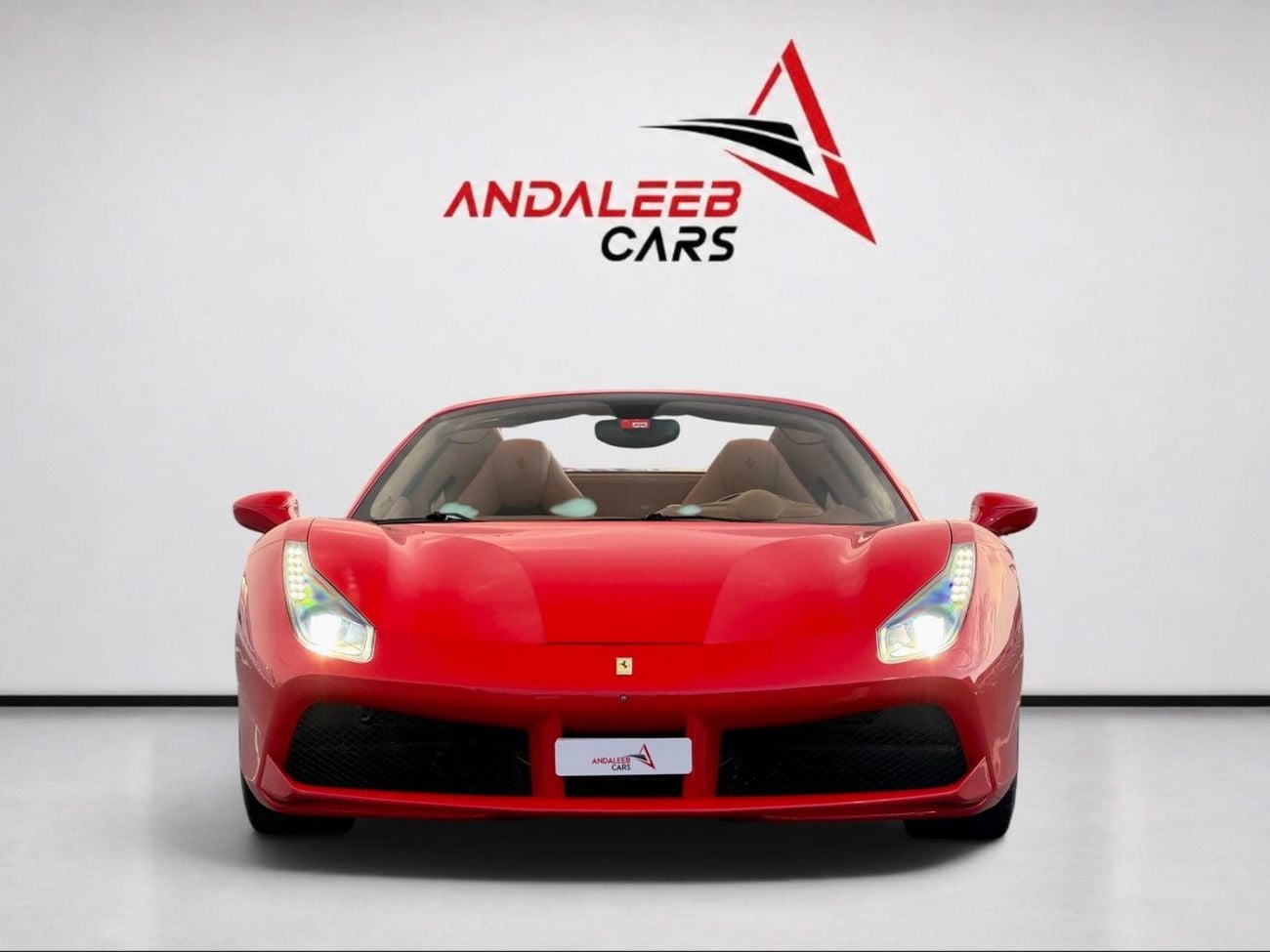 Ferrari 488 Spider Spider FERRARI 488 SPIDER | 670 HP V8 | FULL AL TAYER SERVICE HISTORY | 2017 GCC