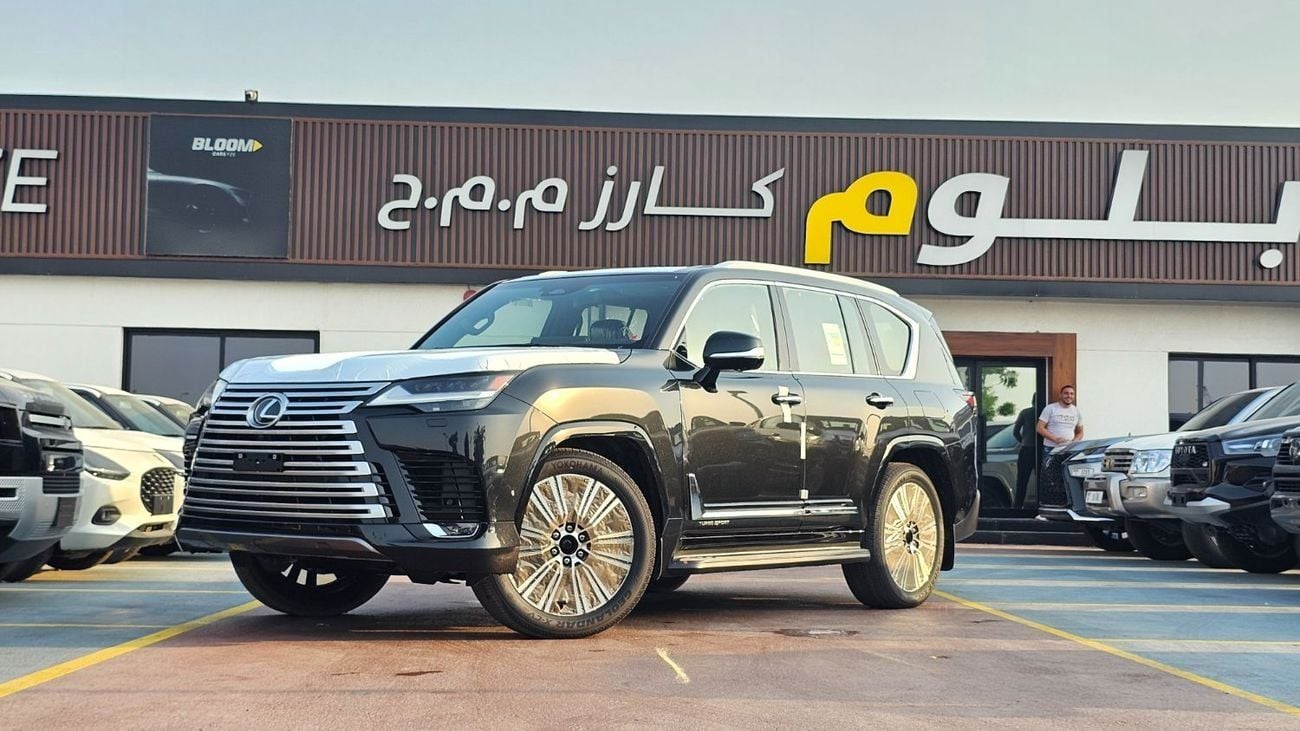 لكزس LX 700h SIGNATURE Lexus LX700h 4WD hybrid SUV 3.5L twin-turbo V6 E2026 MODEL BLACK-/RED BLACK INTERIOR AUTOPARK