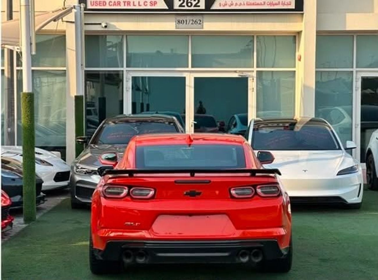 Chevrolet Camaro ZL1 CARBON FIBER CHEVROLET CAMARO GCC 2019 FULL OPTION ORIGINAL PAINT PERFECT CONDITION FULL SER