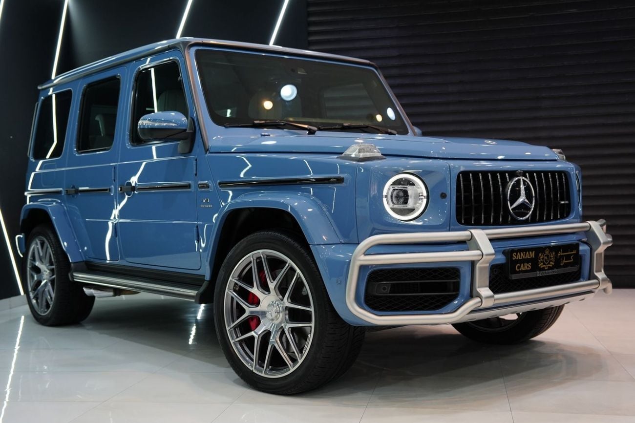 Mercedes Benz G63 AMG MANUFAKTUR EXCLUSIVE PLUS 2022 Mercedes-AMG G63, G Manufaktur Package, Carbon Interior, Rear Entertainment, Gargash Warranty!!