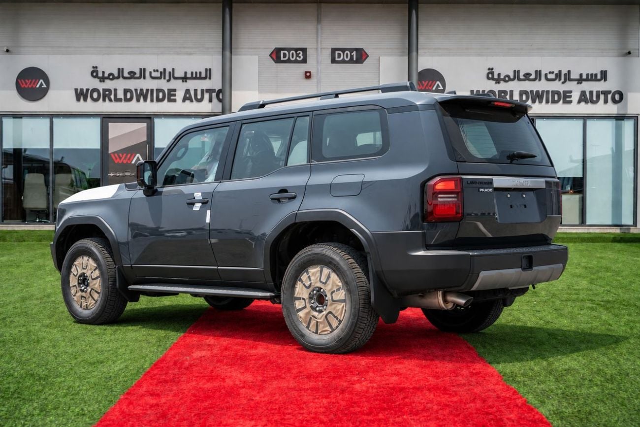 تويوتا برادو PRADO 2.8 DIESEL LIMITED AUTOMATIC FOUR WHEEL DRIVE 7 SEATS 5 DOOR