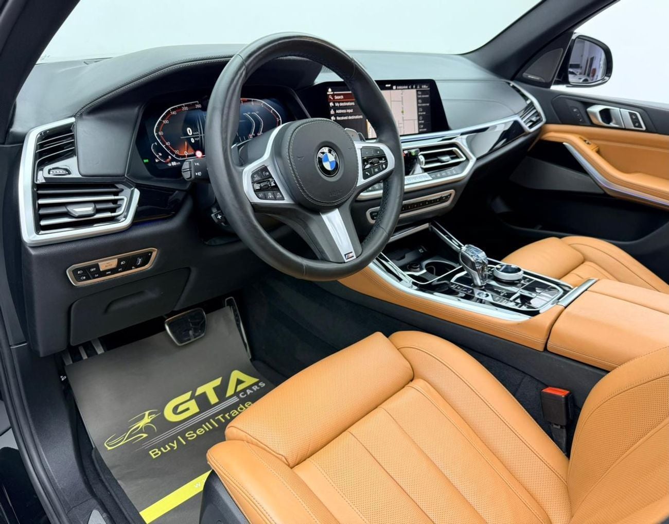 BMW X5 40i M SPORT EXCLUSIVE 2021 BMW X5 xDrive40i M-Sport, Warranty, Full BMW Service History, Fully Loaded, GCC