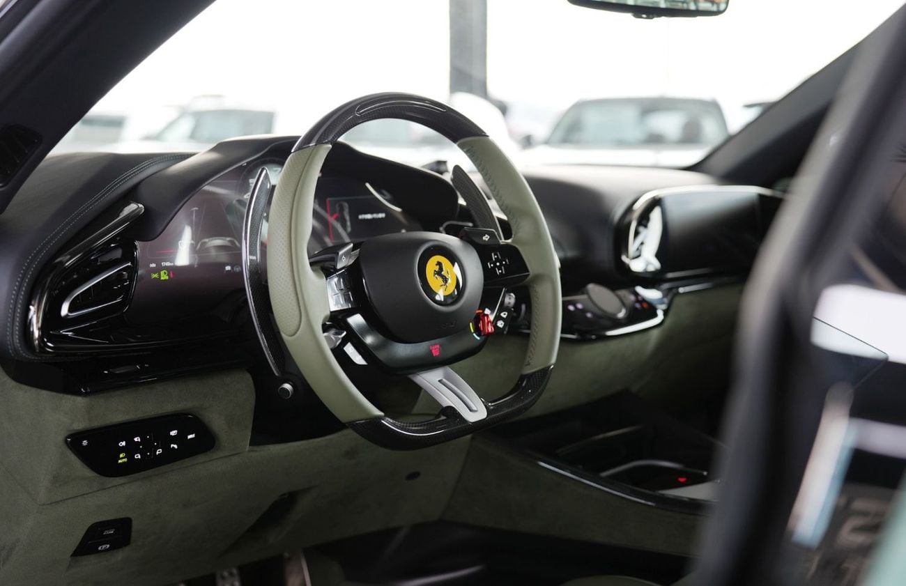 Ferrari Purosangue STANDARD 6.5 V12 715HP Tailor made Verde Dora (green) Export Price
