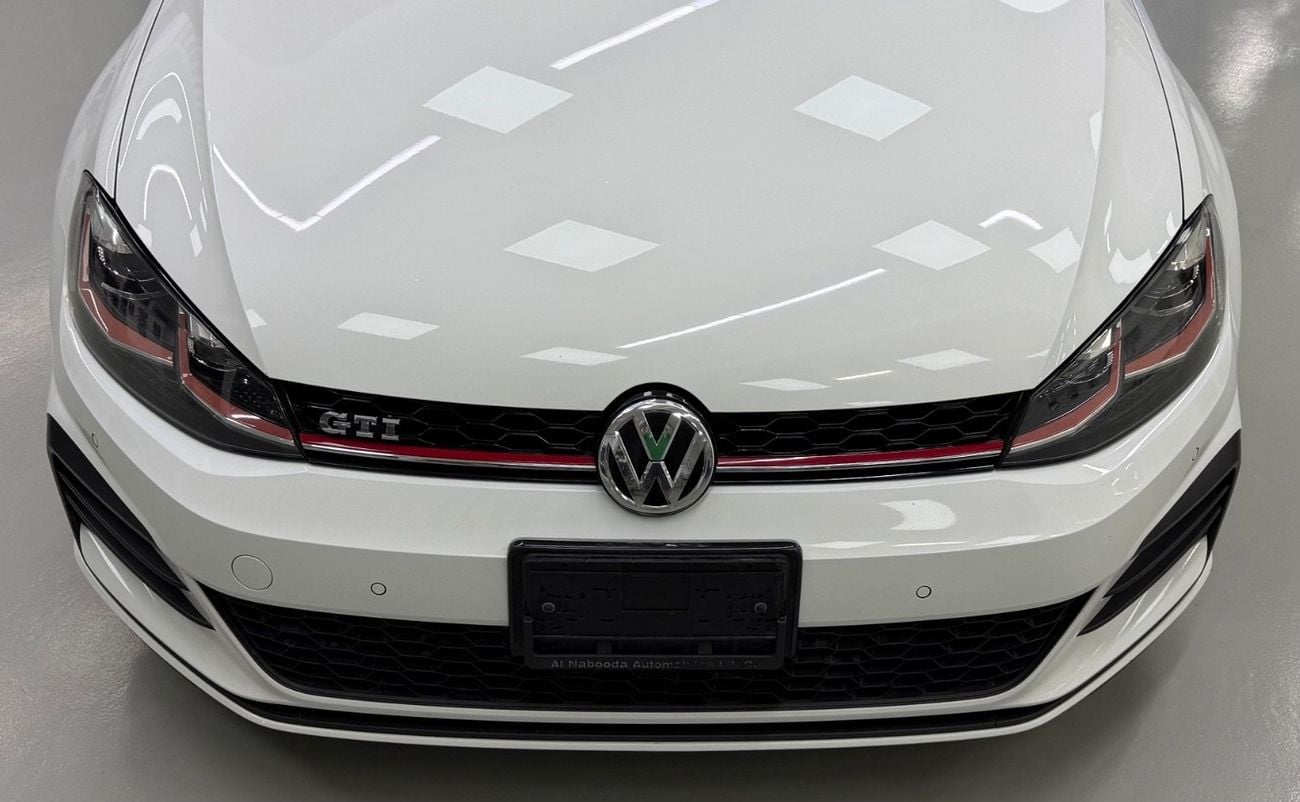 Volkswagen Golf GTI GCC .. FSH .. Top Range .. Full Options .. Perfect Condition
