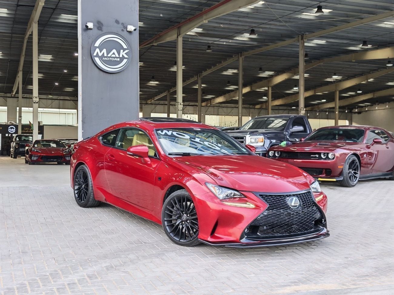 Lexus RC350 F sport 3.5L V6 / ELECTRONIC CLUSTER / COOLING AND HEATING SEATS / MOUSE / BIG SCREEN