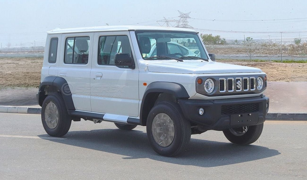 سوزوكي جيمني GLX . 1.5L . Petrol . 4WD . 4-Speed Automatic . 5 Seats . 5 Doors موديل 2026. للتصدير
