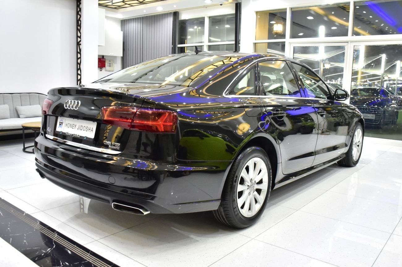 أودي A6 35 FSI EXCELLENT DEAL for our Audi A6 ( 2016 Model ) in Black Color GCC Specs