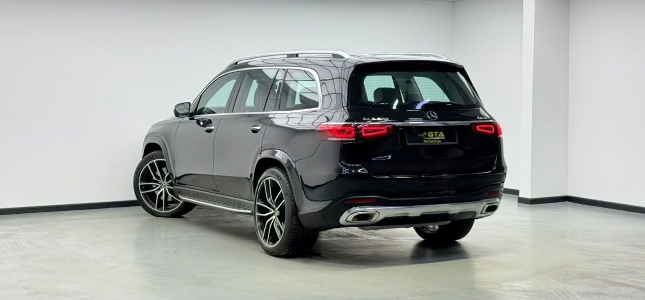 مرسيدس بنز GLS 580 STANDARD مرسيدس بنز GLS580 4MATIC موديل 2020، مزودة بحزمة خدمة مرسيدس بنز لعام 2028، مع ضمان، وسجل صيانة كامل