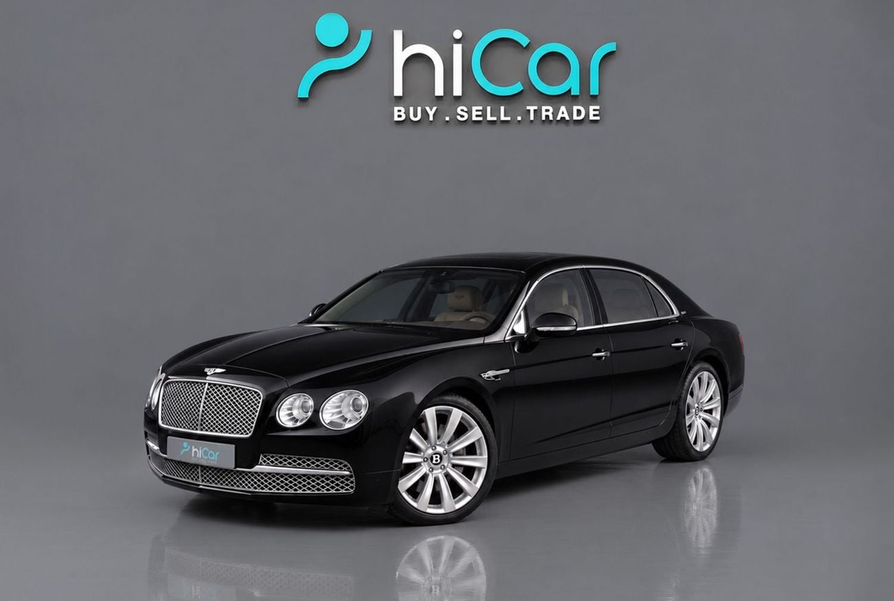 Bentley Flying Spur W12 AED 10,295 P.M • 0% Downpayment • Bentley Flying Spur W12 • 1 Year Warranty