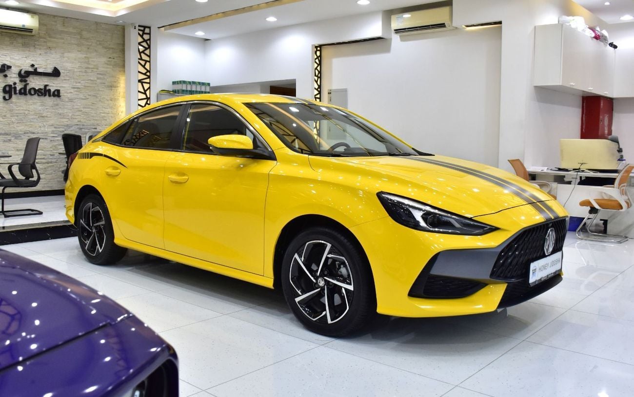 أم جي GT LUXURY EXCELLENT DEAL for our MG GT ( 2023 Model ) in Yellow Color GCC Specs