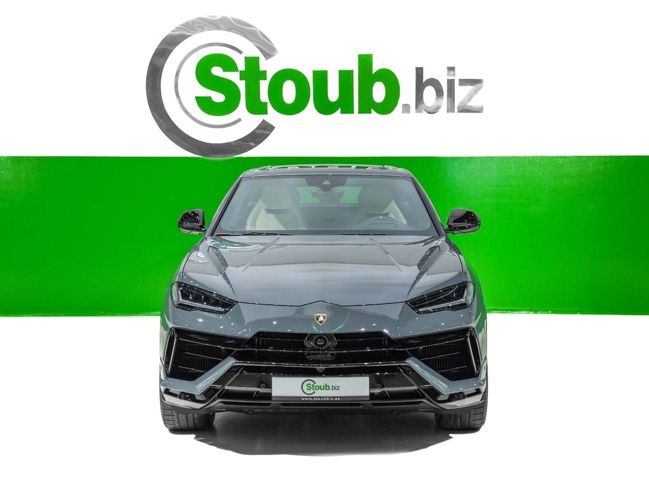 لامبورغيني اوروس UNDER 2 YEARS WARRANTY AND FREE SERVICE - URUS S - 2023 - ONLY 1,400 KM - GRIGIO TELESTO - LIKE NEW