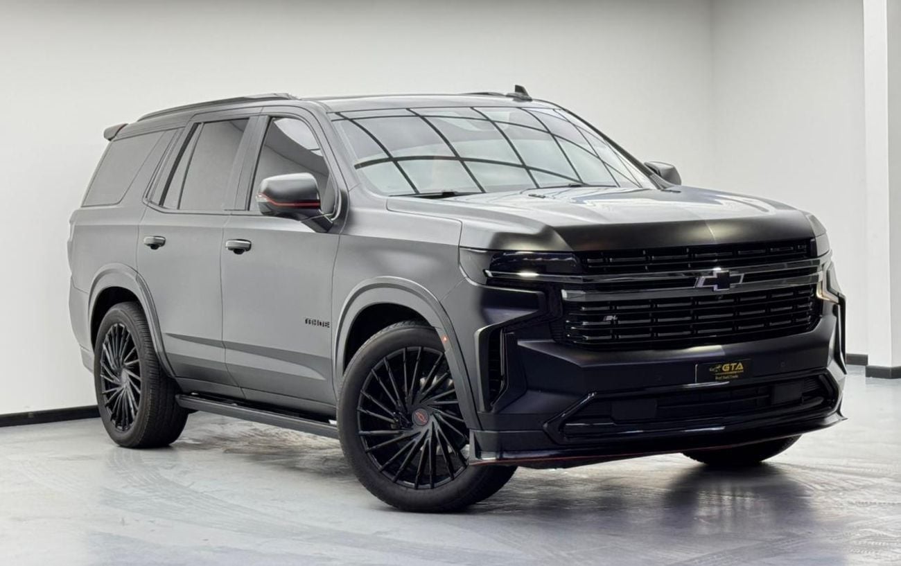 Chevrolet Tahoe RST 2022 Chevrolet Tahoe BHS Edition, 1 Year Warranty, Chevrolet Service History, GCC