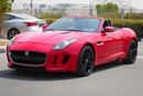 جاكوار F Type STANDARD سيارة مكشوفة موديل 2014 بمحرك V6 سوبرتشارج! بمواصفات خليجية