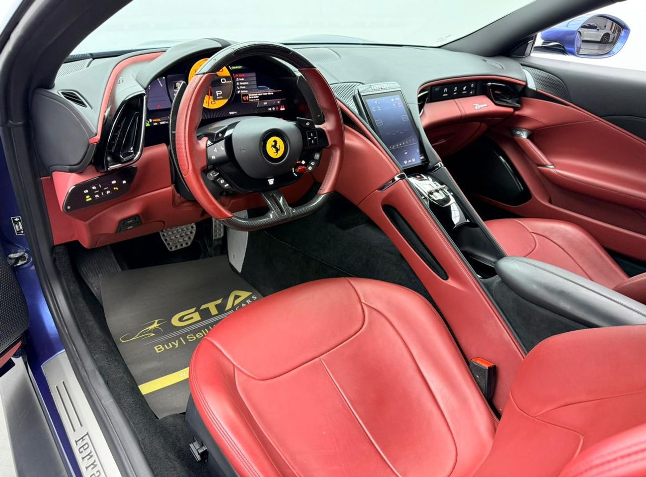 Ferrari Roma STANDARD 2021 Ferrari Roma, Ferrari Warranty+Service Contract+Full Service History, GCC Specs.