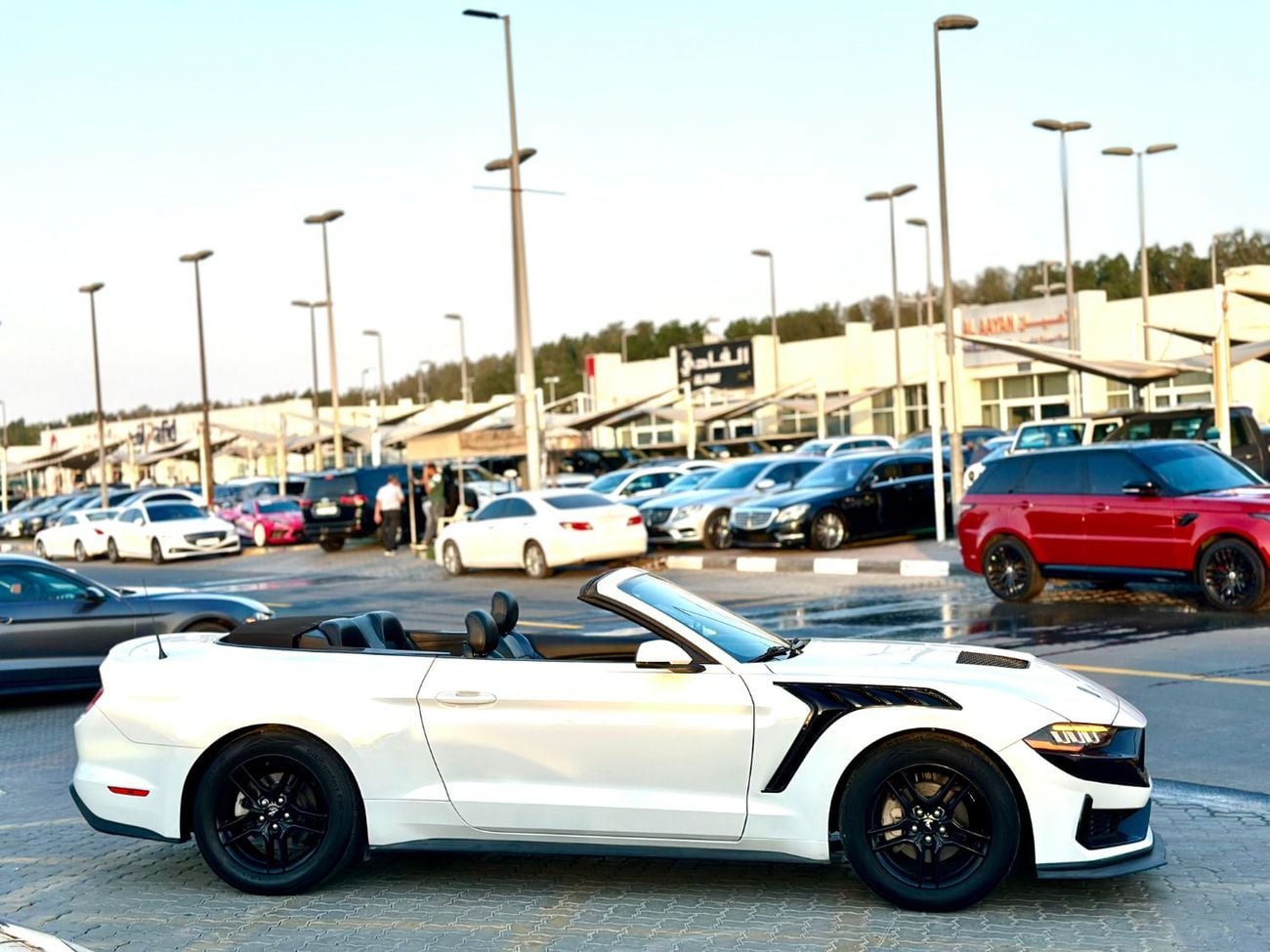 Ford Mustang Ecoboost Convertible | Monthly 1100/- | 0% DP | Leather Seats | # 38514