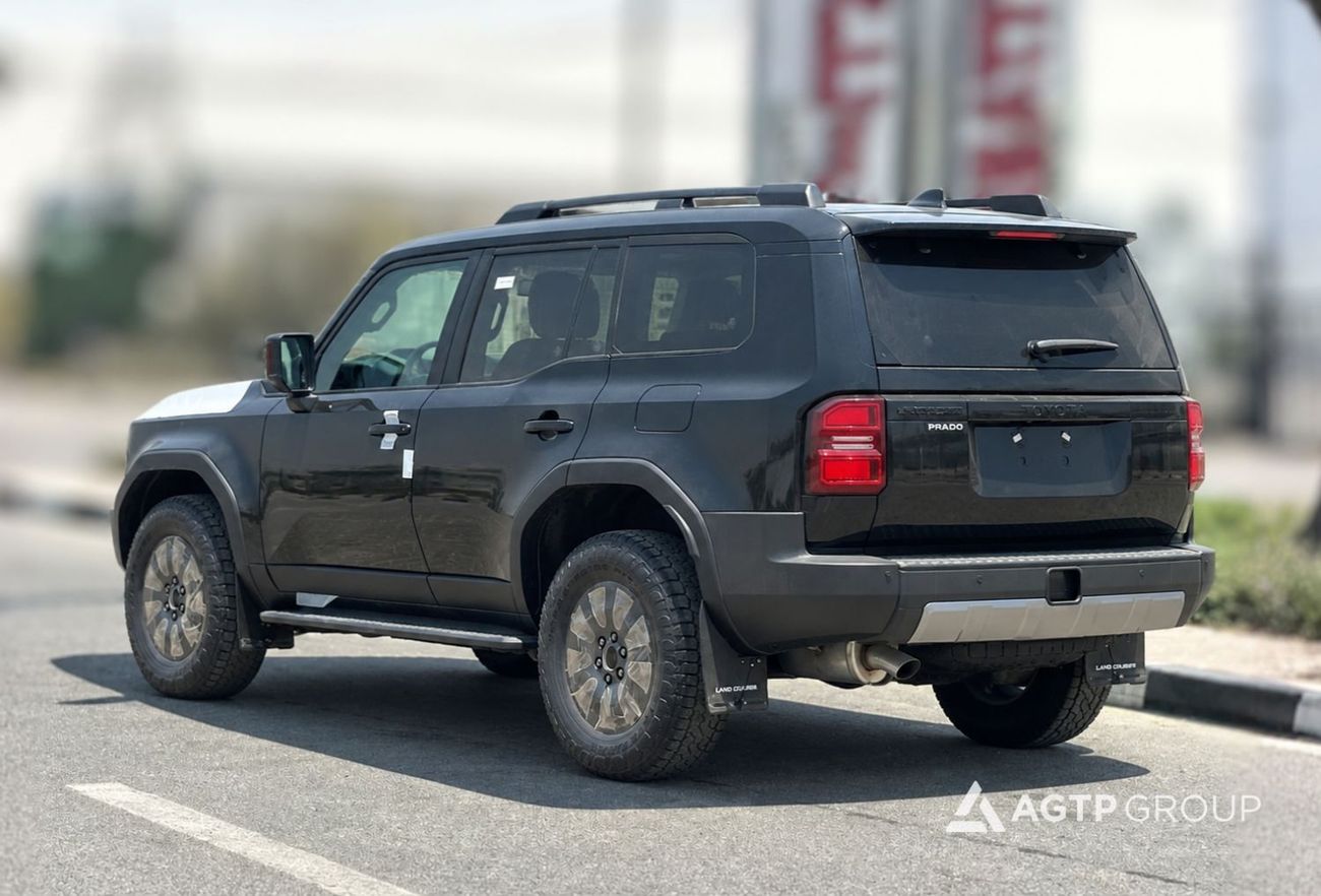 Toyota Prado ADVENTURE 2.4L Turbo Petrol | FULL OPTION | Automatic | 4WD | Black | Digital Cockpit | Sunroof | All-Terrain